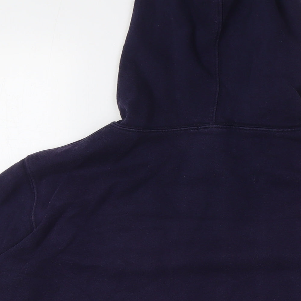 Gap Womens Blue Cotton Pullover Hoodie Size XS