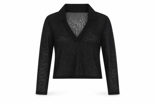 Womens UK Size 14 New Look Black Basic Button-Up