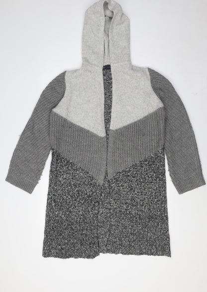 Womens UK Size S Marks and Spencer Grey Cardigan Jumper