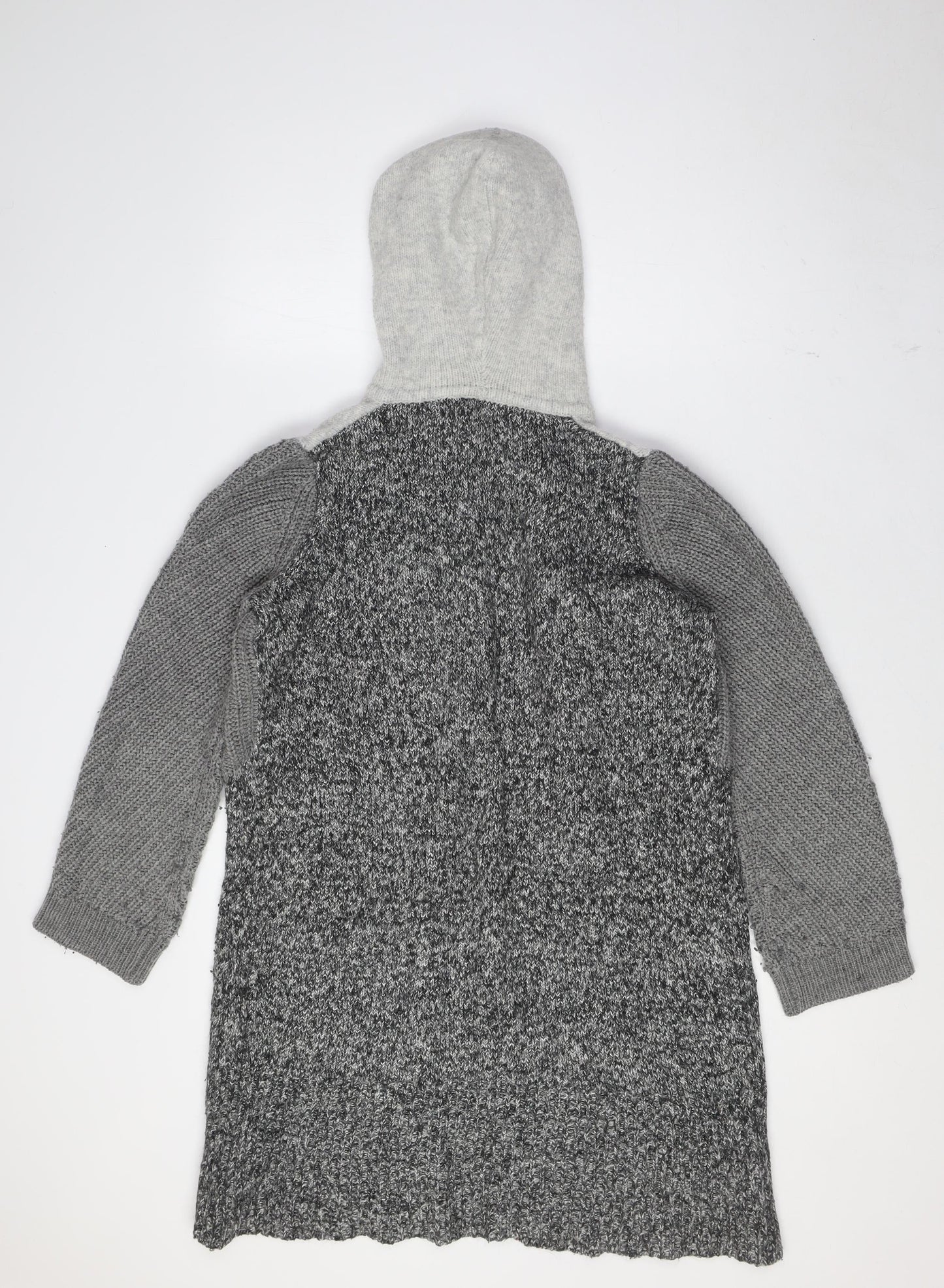 Womens UK Size S Marks and Spencer Grey Cardigan Jumper