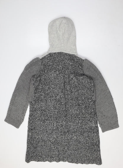Womens UK Size S Marks and Spencer Grey Cardigan Jumper