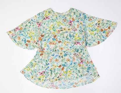 Womens UK Size 8 Koton Multicoloured Basic Button-Up