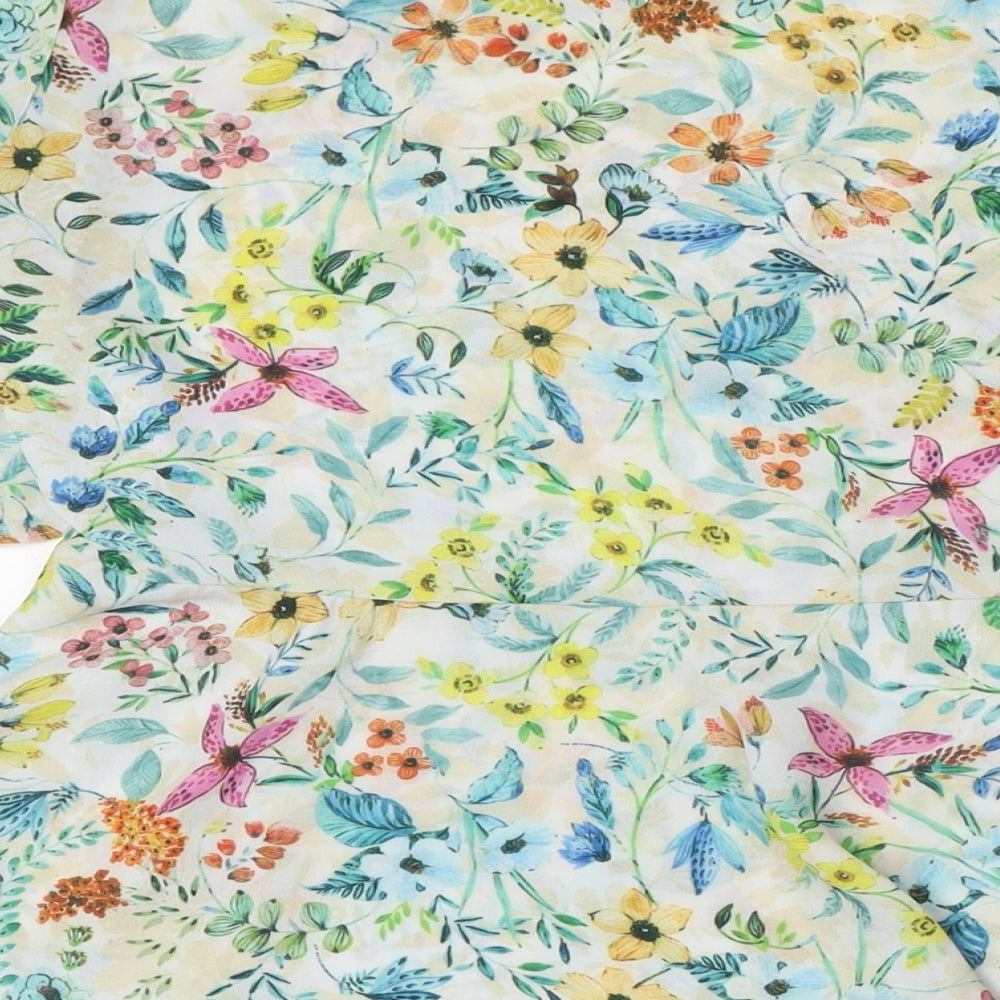 Womens UK Size 8 Koton Multicoloured Basic Button-Up