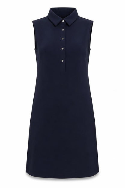 Koton Womens Blue Polyester A-Line Size 8 Collared Button