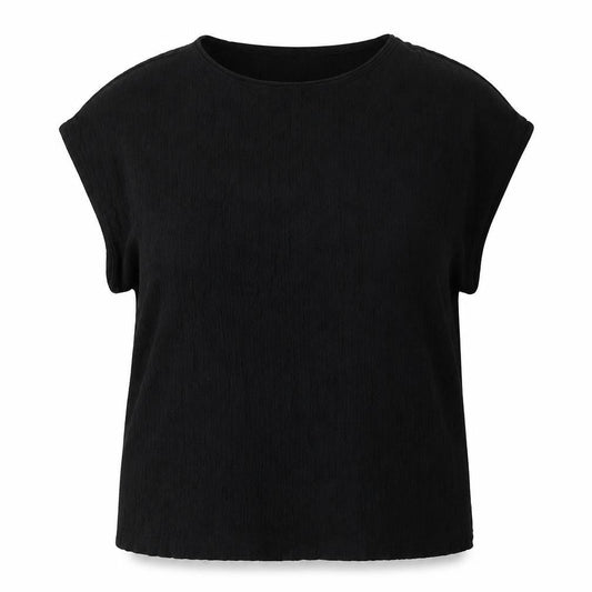 Womens UK Size 20 Marks and Spencer Black Basic Button-Up