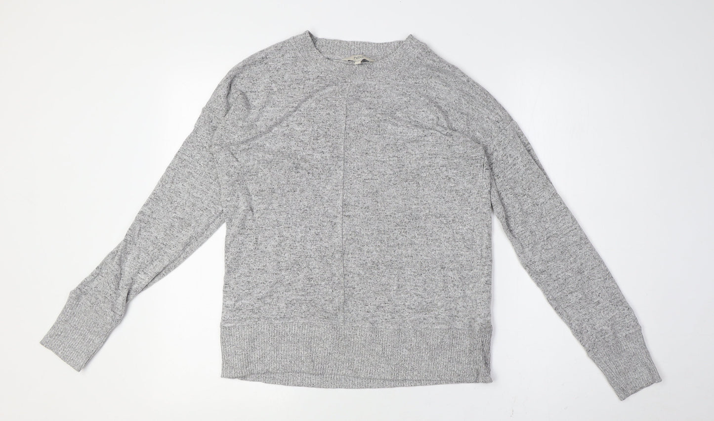 Womens UK Size 10 NEXT Grey Pullover Jumper
