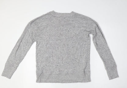 Womens UK Size 10 NEXT Grey Pullover Jumper
