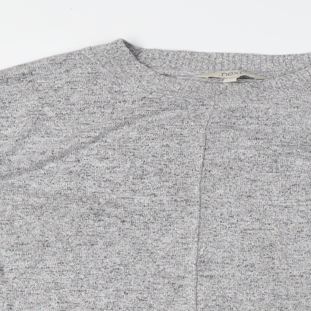 Womens UK Size 10 NEXT Grey Pullover Jumper