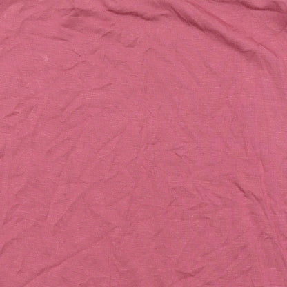 PRETTYLITTLETHING Womens Orange Viscose Mini Skirt Size 10