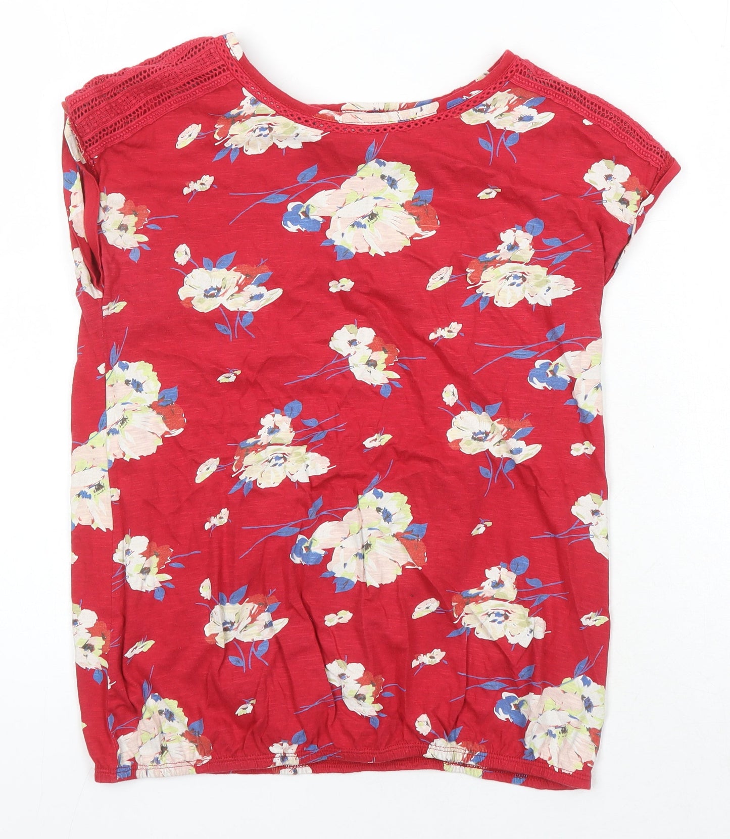 Womens UK Size 10 NEXT Multicoloured Jersey Blouse