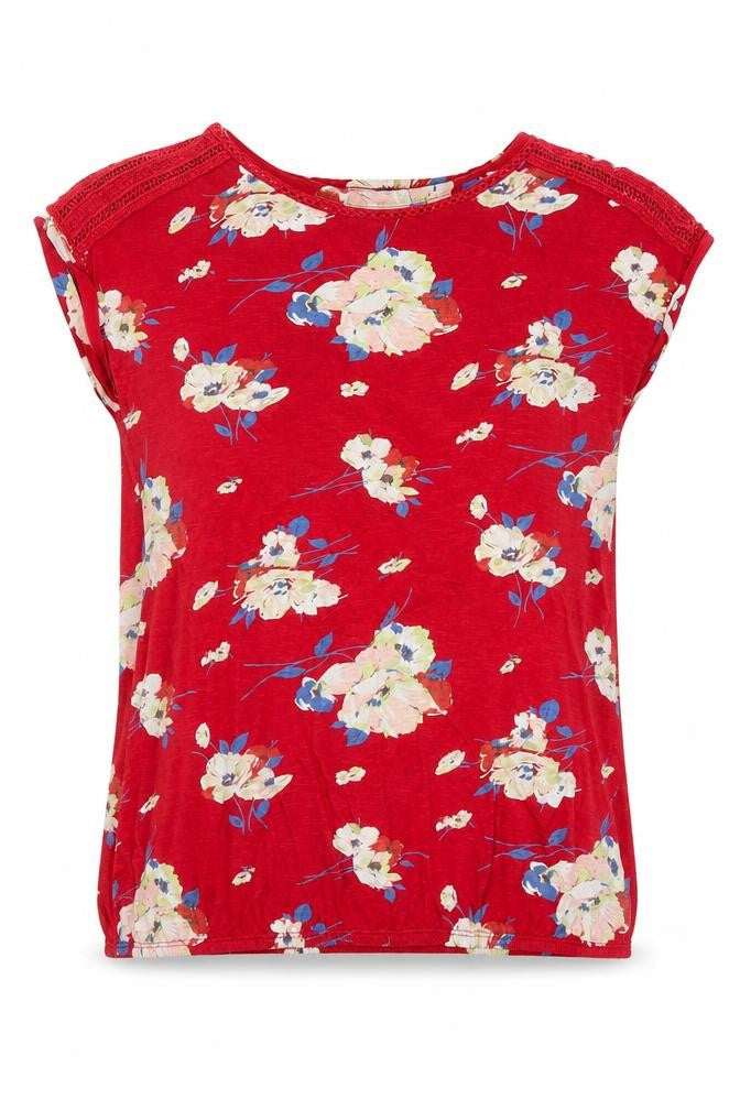 Womens UK Size 10 NEXT Multicoloured Jersey Blouse