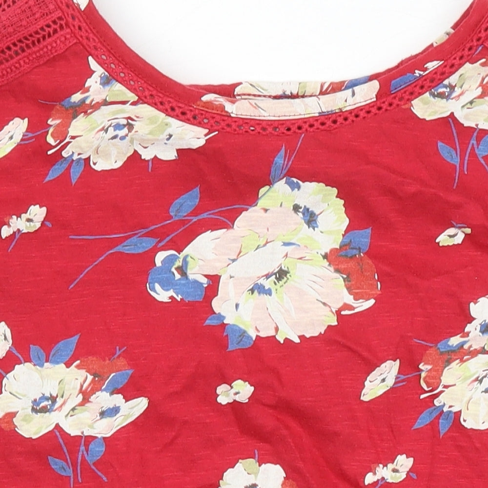 Womens UK Size 10 NEXT Multicoloured Jersey Blouse