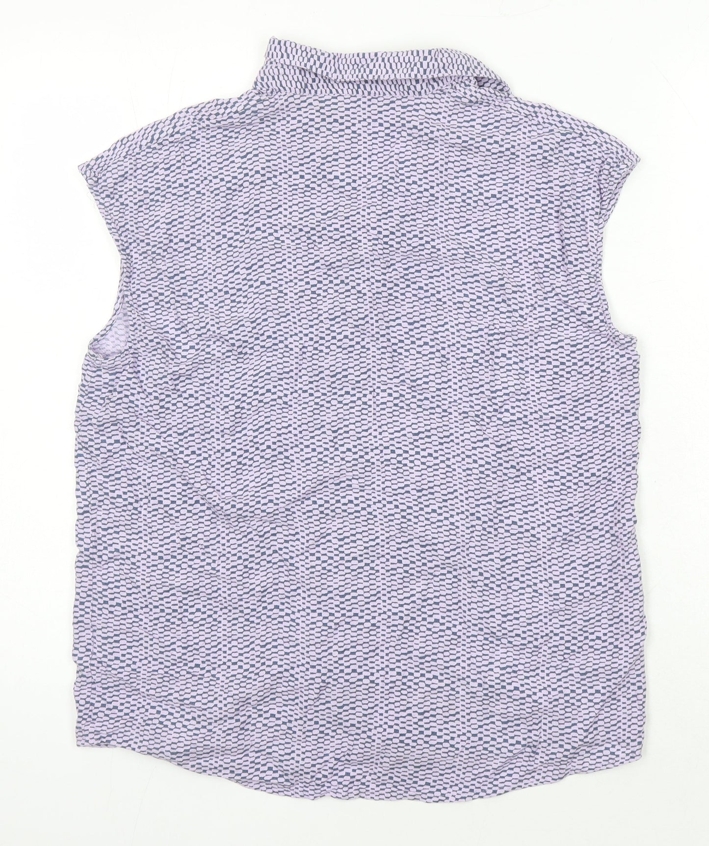 Womens UK Size 6 NEXT Multicoloured Basic Blouse