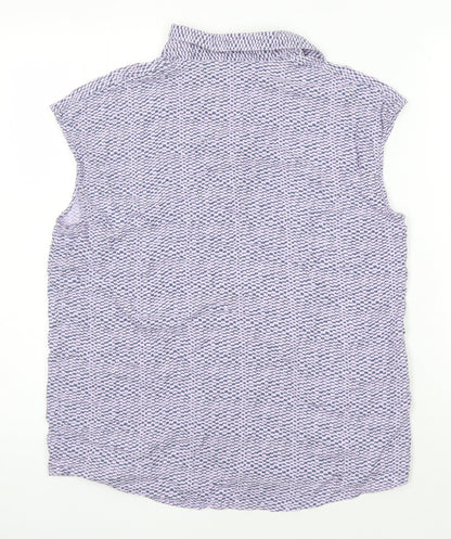 Womens UK Size 6 NEXT Multicoloured Basic Blouse