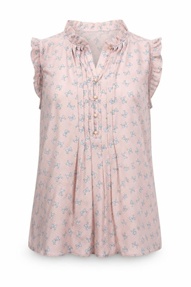 Womens UK Size L Aphorism Multicoloured Tunic Blouse