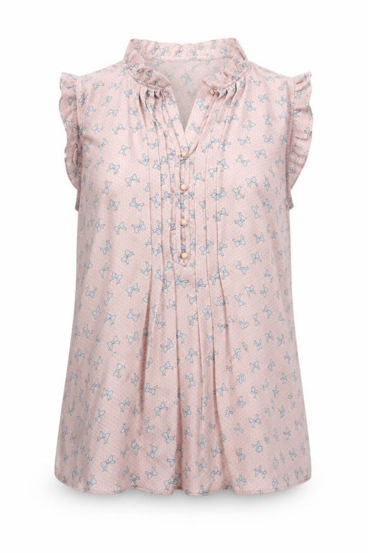 Womens UK Size L Aphorism Multicoloured Tunic Blouse
