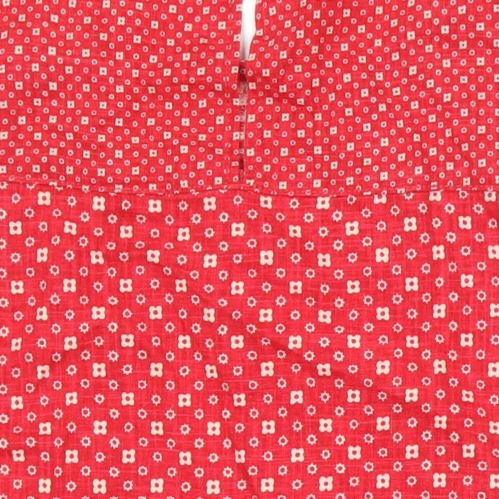 Womens UK Size 10 NEXT Multicoloured Tunic Blouse