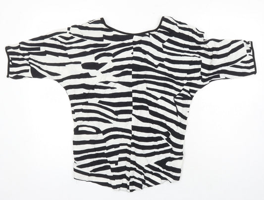 Womens UK Size 6 Dorothy Perkins Multicoloured Tunic Blouse