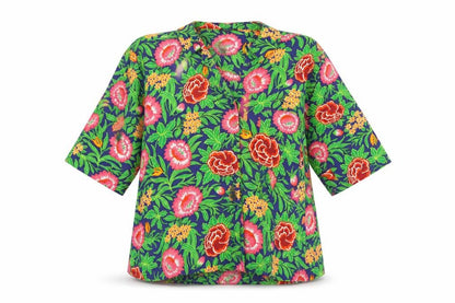 Womens UK Size 12 River Island Multicoloured Tunic Blouse