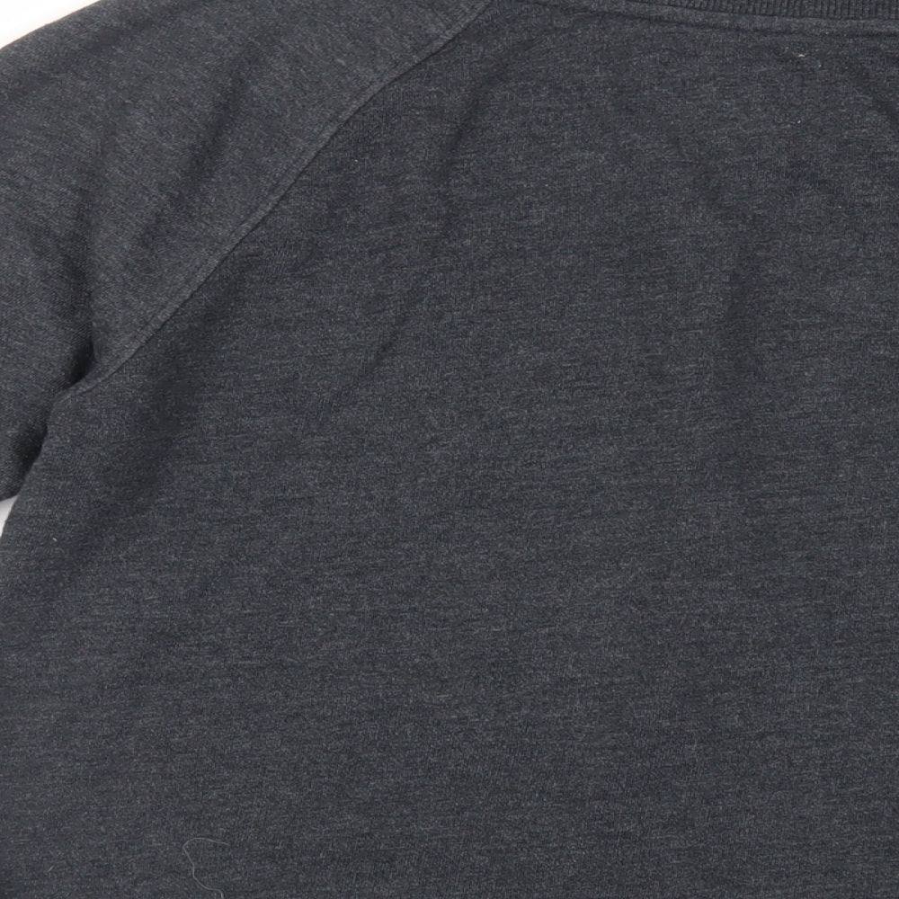 Sportique Womens Grey Cotton Pullover Sweatshirt Size S Pullover - Boston