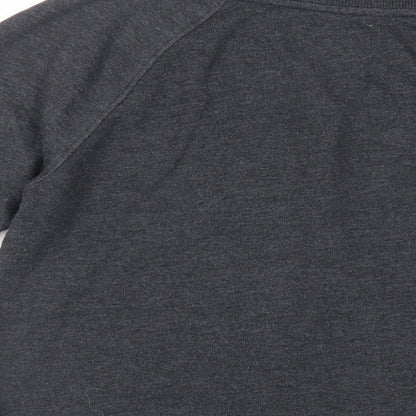 Sportique Womens Grey Cotton Pullover Sweatshirt Size S Pullover - Boston