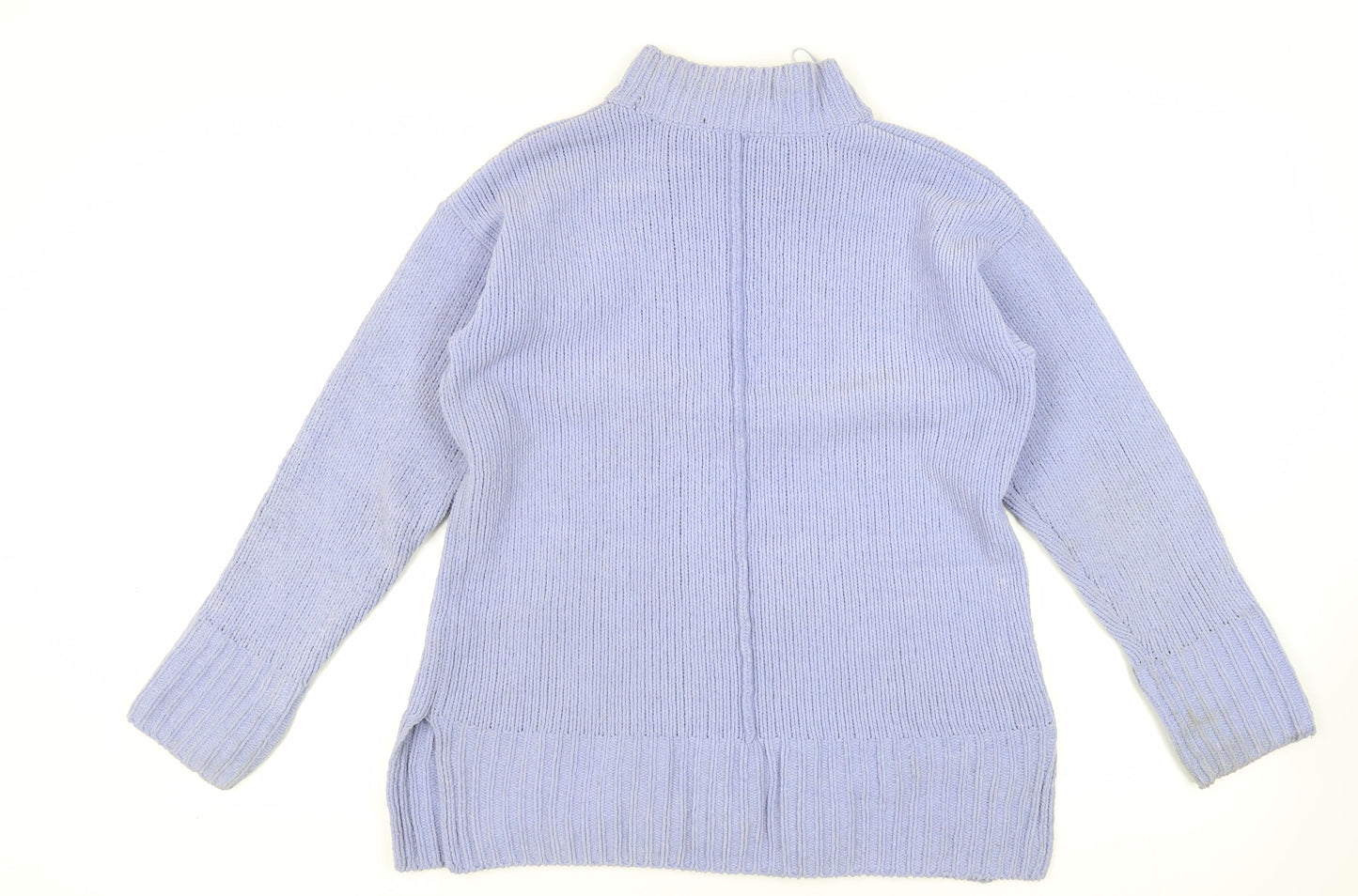 Womens UK Size M Marks and Spencer Blue Pullover Jumper