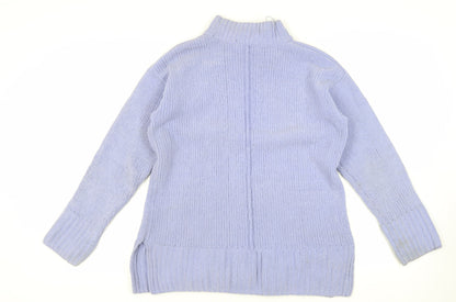 Womens UK Size M Marks and Spencer Blue Pullover Jumper