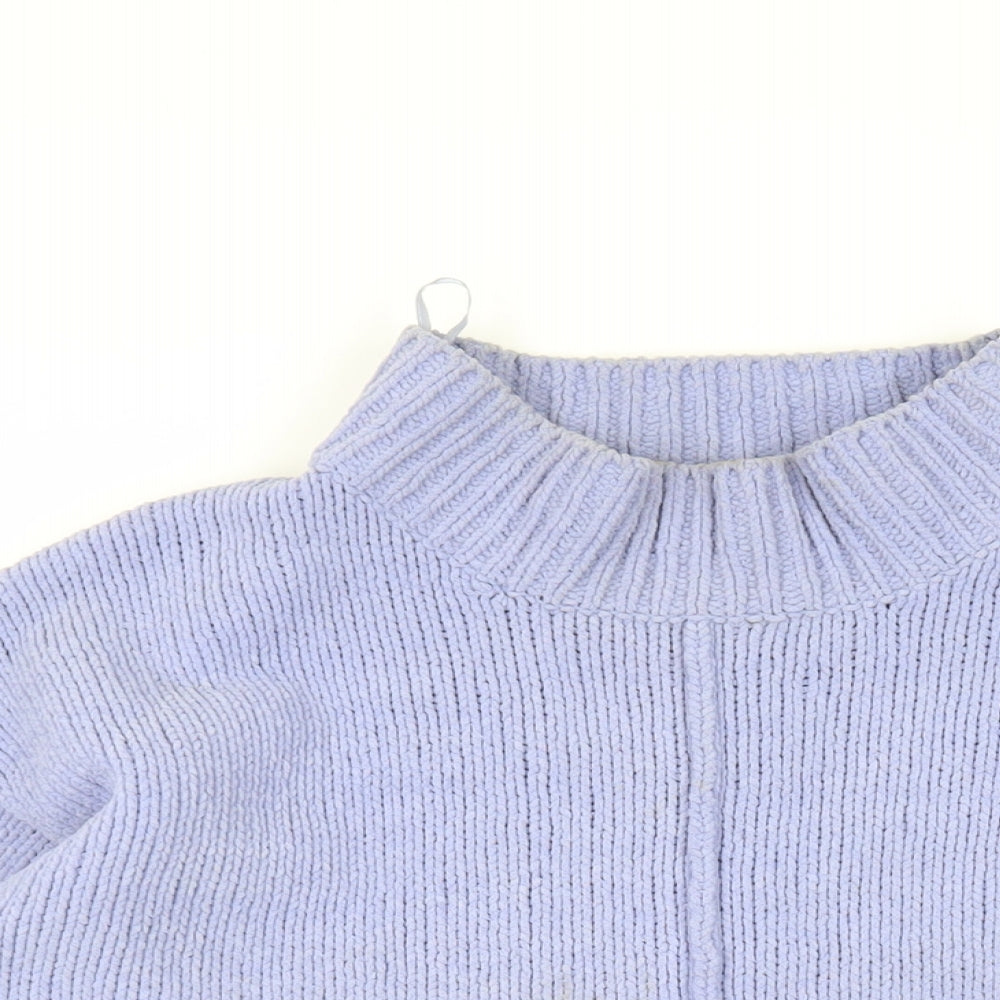 Womens UK Size M Marks and Spencer Blue Pullover Jumper