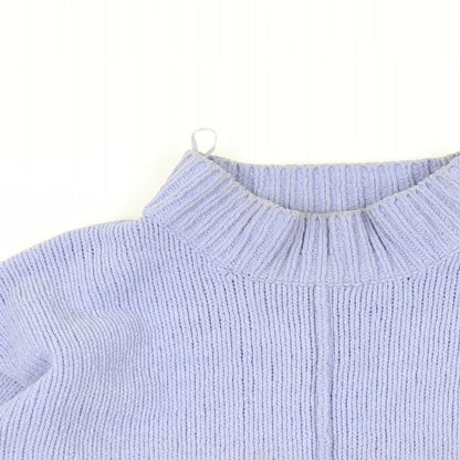Womens UK Size M Marks and Spencer Blue Pullover Jumper