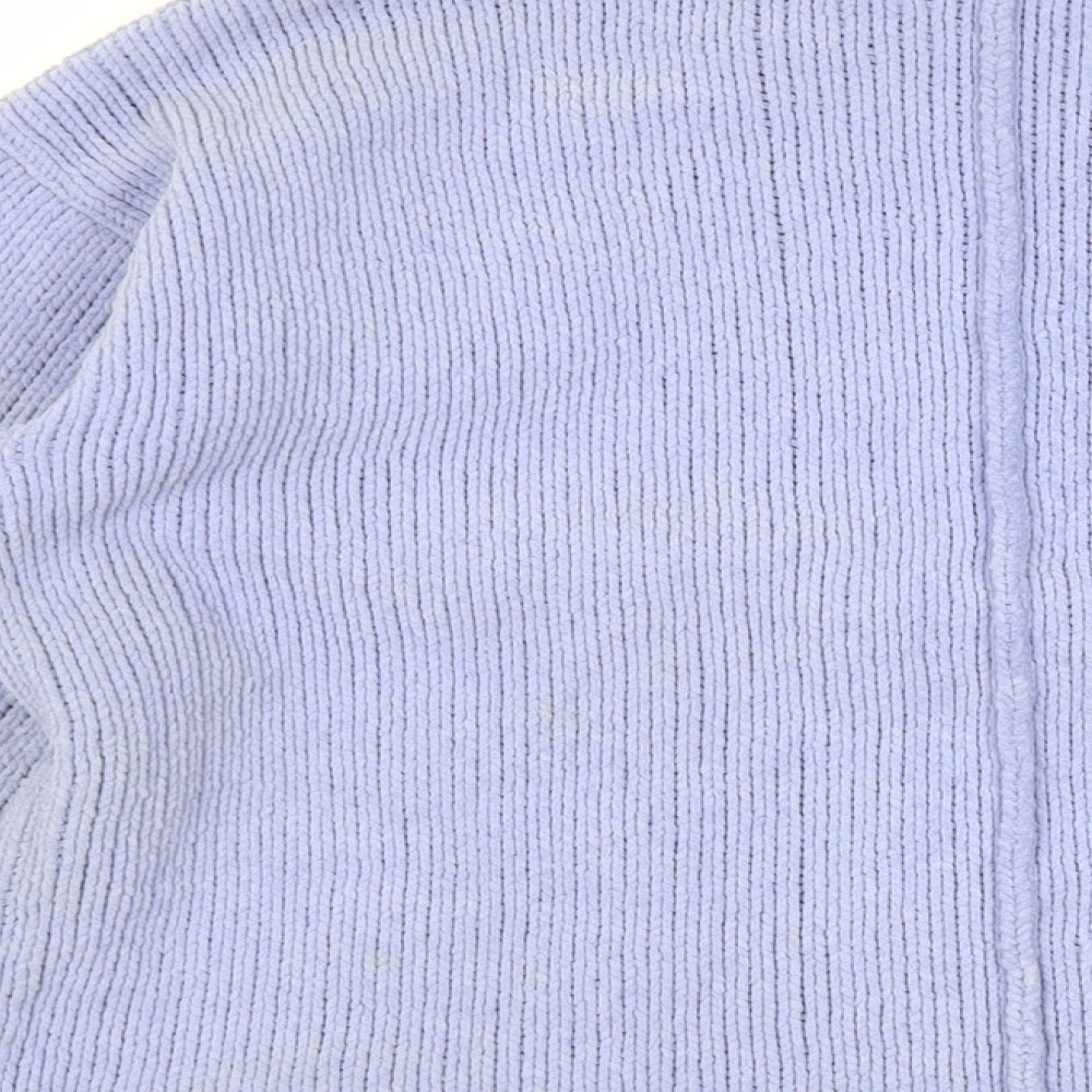 Womens UK Size M Marks and Spencer Blue Pullover Jumper