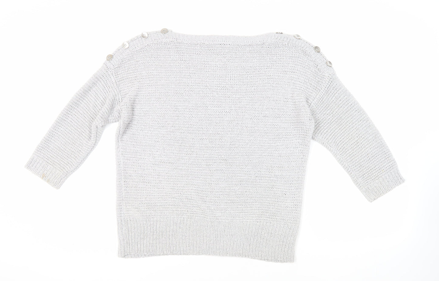 Womens UK Size M Wallis Grey Pullover Jumper