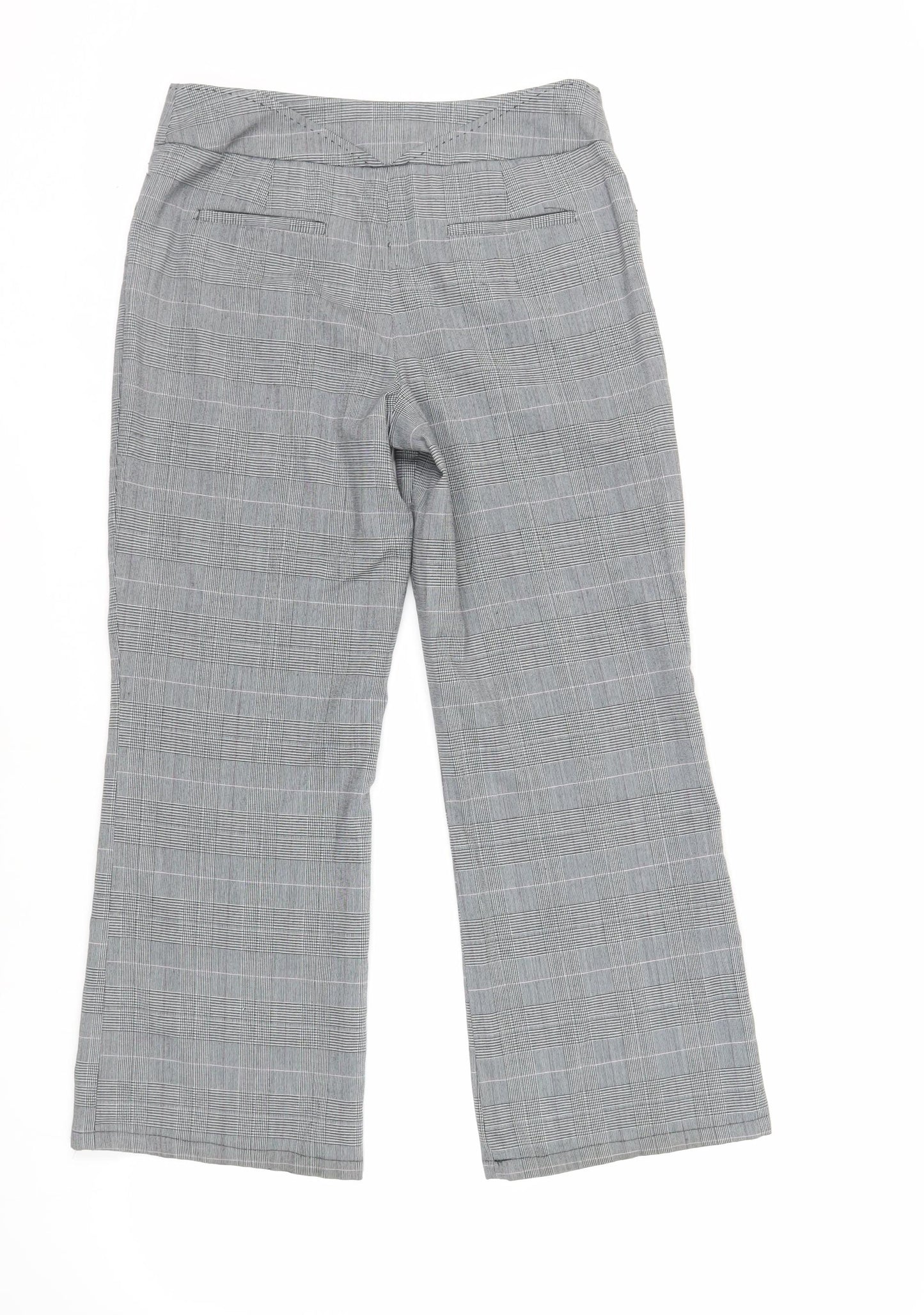 Womens UK Size 8 NEXT Regular Fit  Grey Trousers