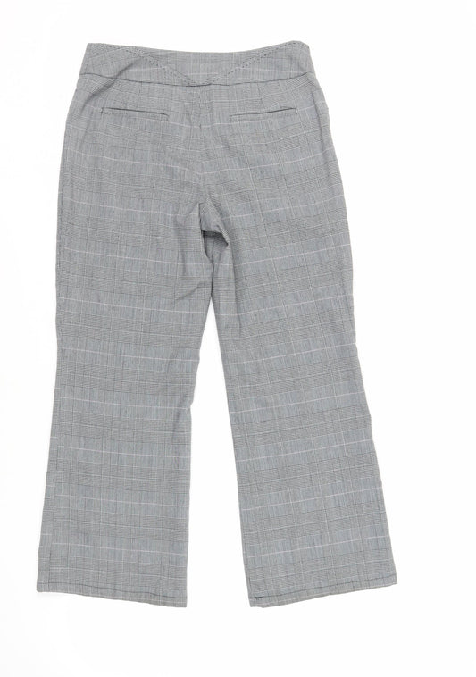 Womens UK Size 8 NEXT Regular Fit  Grey Trousers