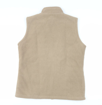 Womens UK Size 14 EWM Beige Gilet