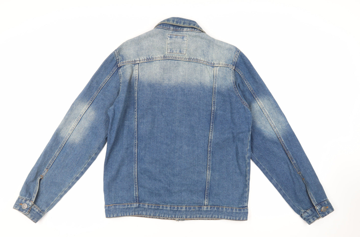 Mens UK Size L Brave Soul Blue Jacket