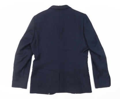 Mens UK Size 42 H&M Regular Blue Suit Jacket