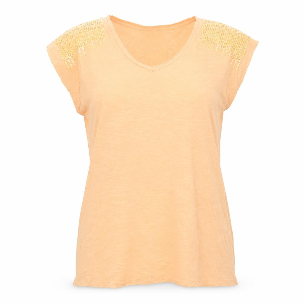 Womens UK Size 12 NEXT Orange Tunic T-Shirt