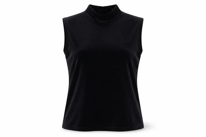 Womens UK Size 16 Classic Black Basic Blouse