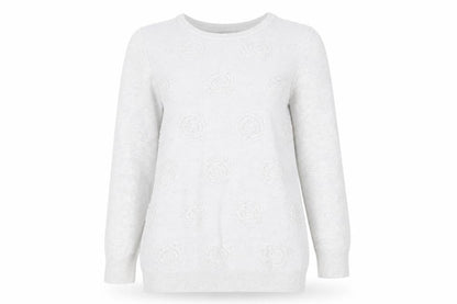 Womens UK Size 10 Dorothy Perkins Grey Pullover Jumper