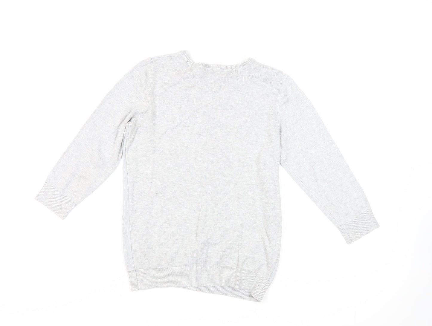 Womens UK Size 10 Dorothy Perkins Grey Pullover Jumper