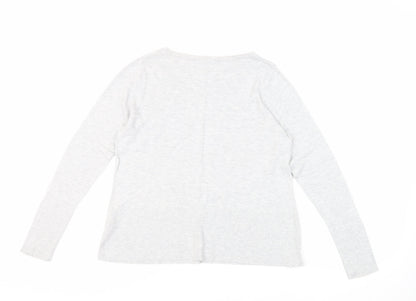 Womens UK Size 12 Marks and Spencer Grey Pullover Jumper