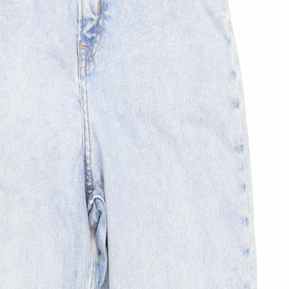 Womens UK Size 10 H&M Regular Fit Tapered Blue Jeans