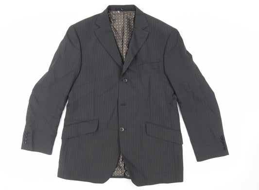 Mens UK Size 40 Marks and Spencer Regular Grey Suit Jacket