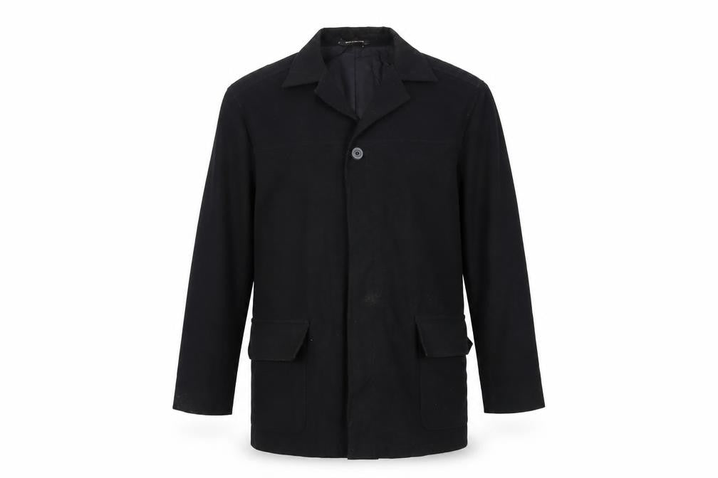 Mens UK Size XL Identikit Black Jacket