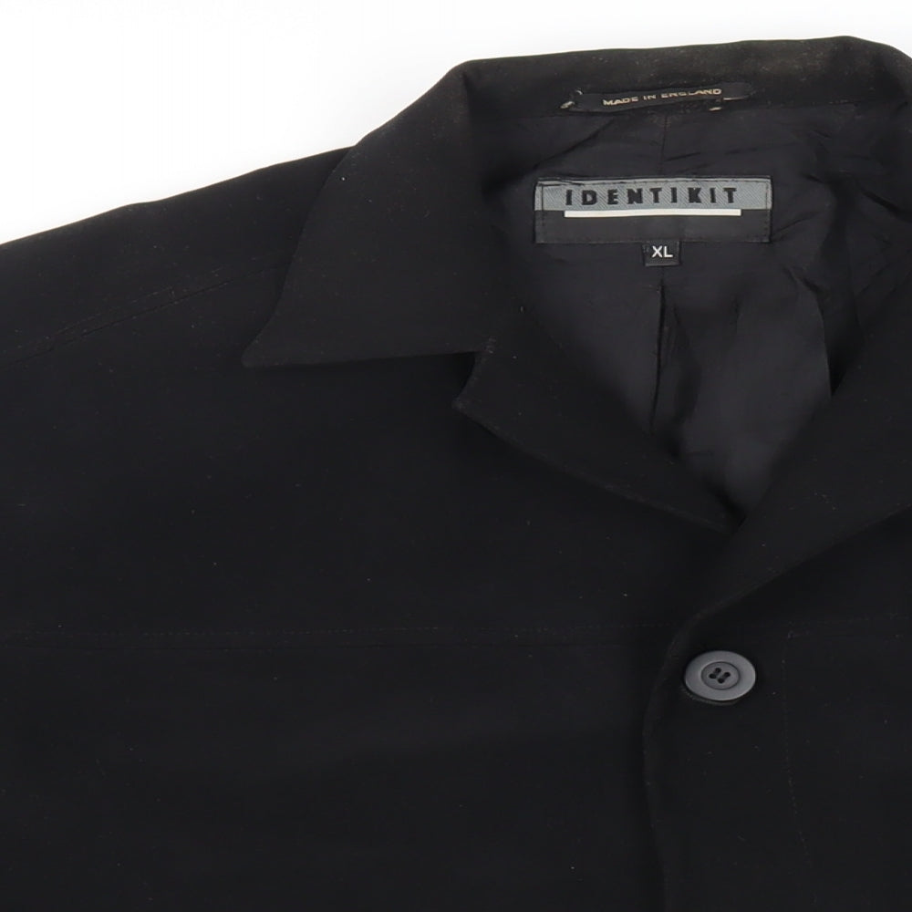 Mens UK Size XL Identikit Black Jacket