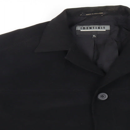 Mens UK Size XL Identikit Black Jacket