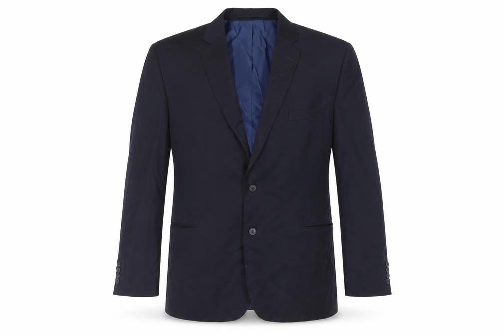 Mens UK Size 48 Marks and Spencer Regular Blue Suit Jacket