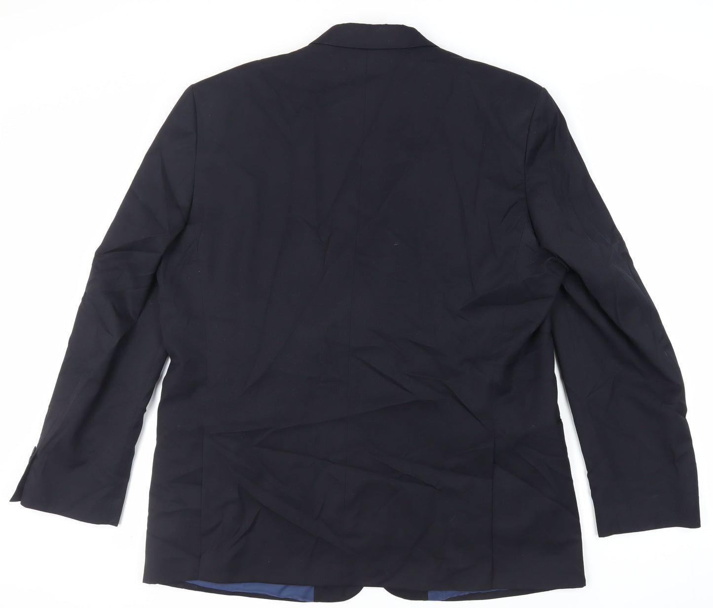 Mens UK Size 48 Marks and Spencer Regular Blue Suit Jacket