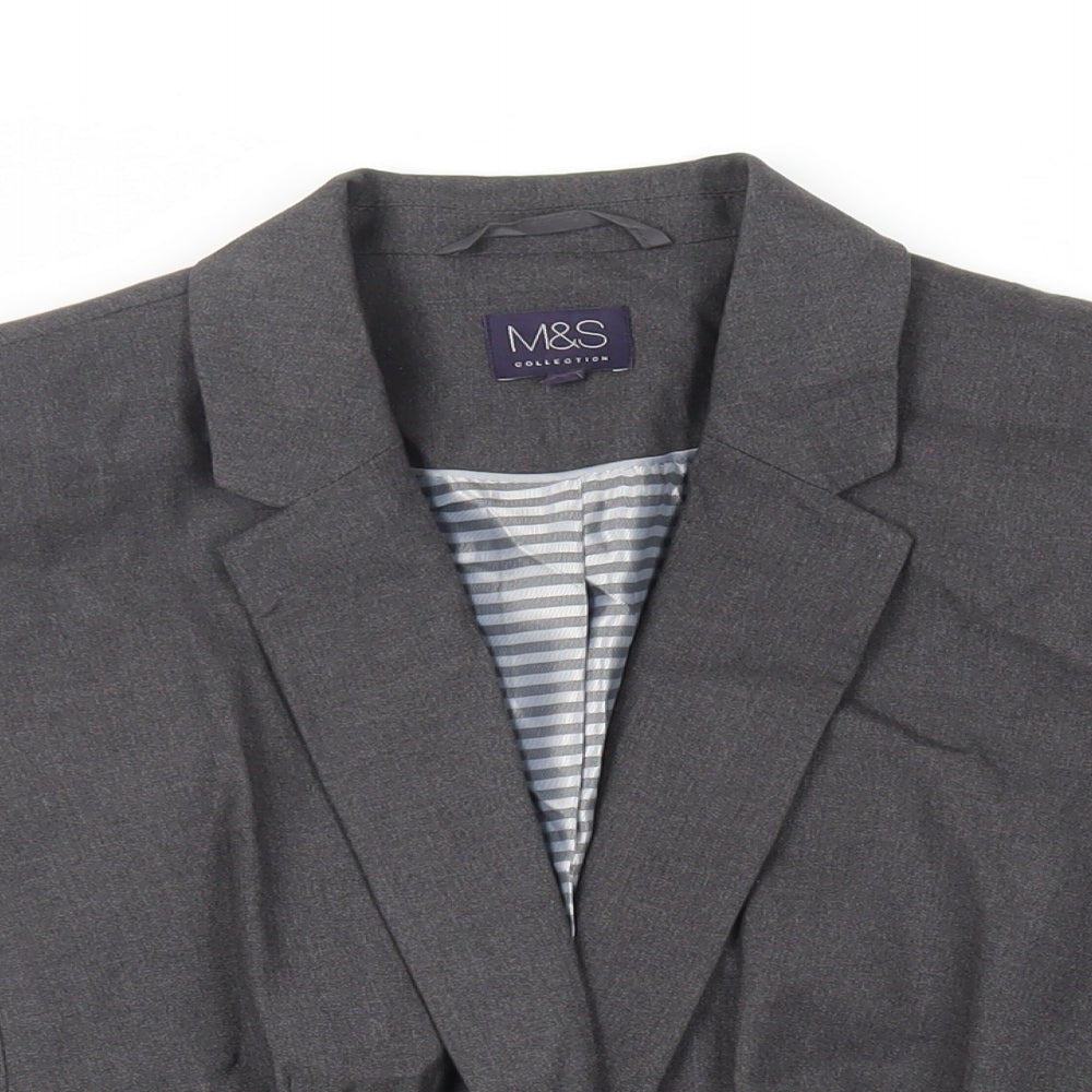 Womens UK Size 14 Marks and Spencer Grey Jacket