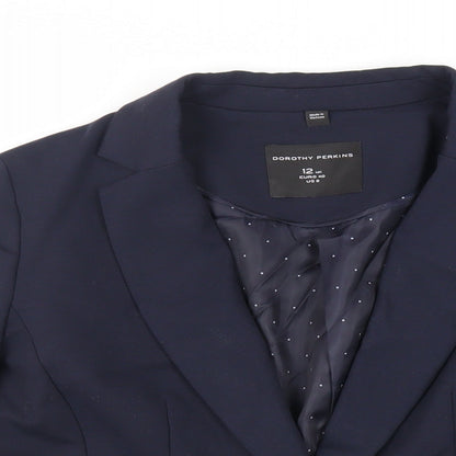 Womens UK Size 12 Dorothy Perkins Blue Jacket